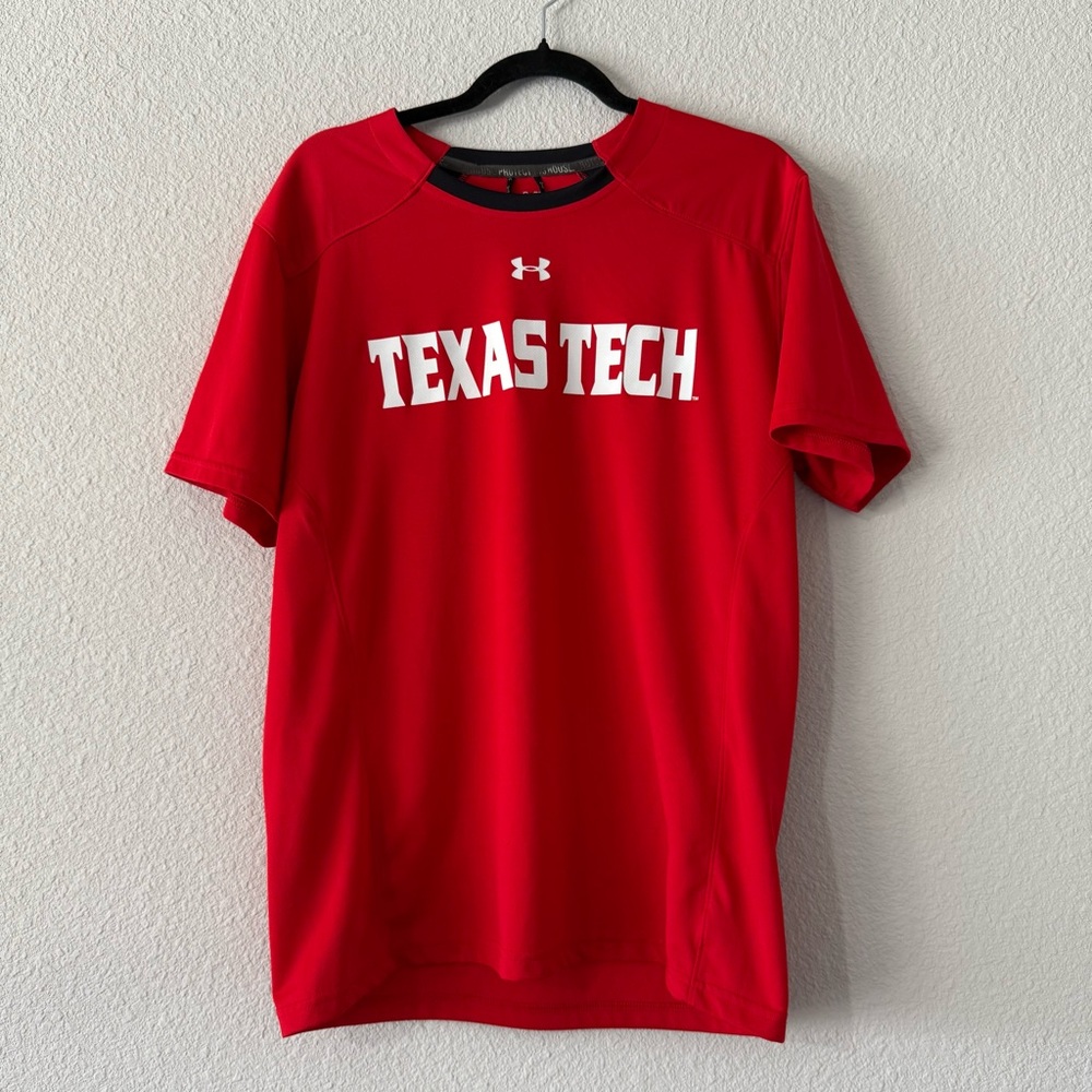 Under Armour Texas Tech Red and Black Dri Fit T-Shirt